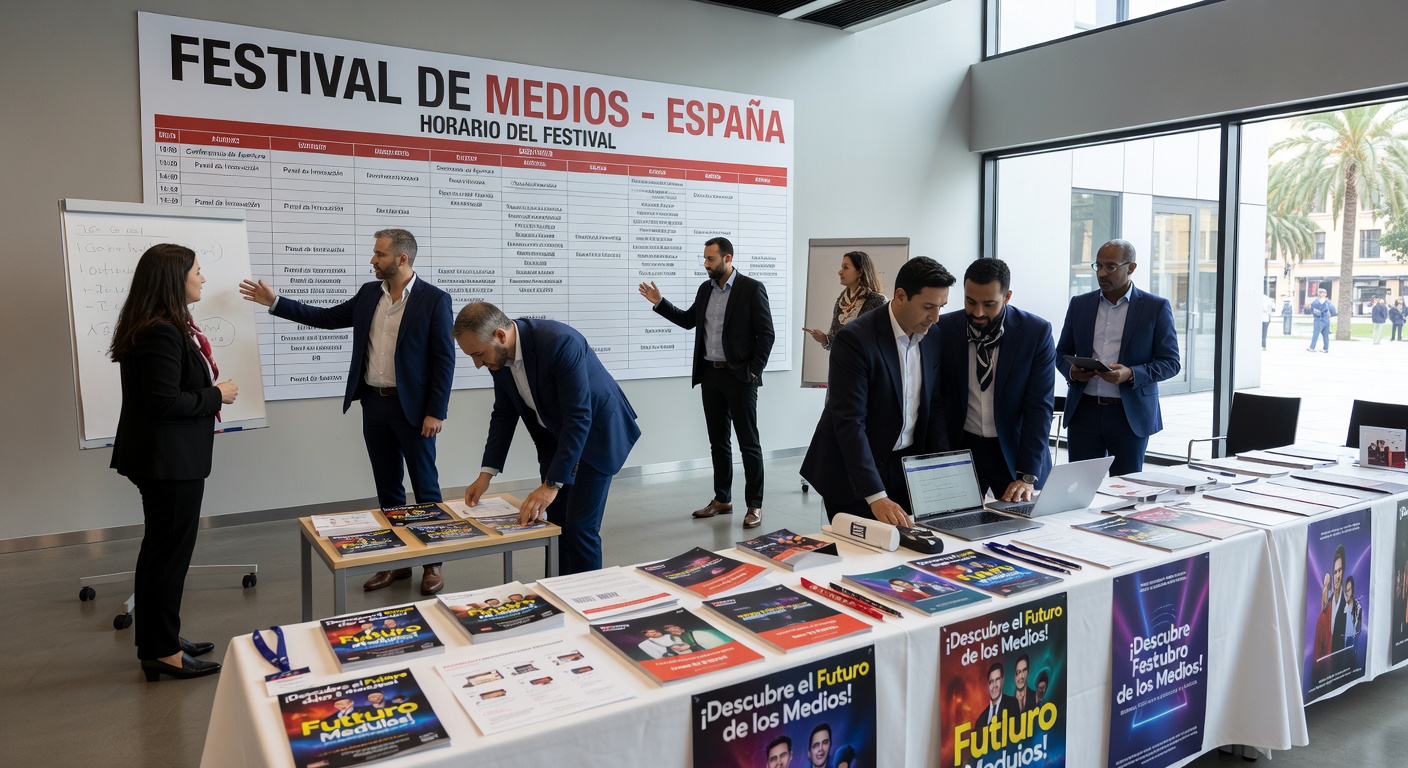 Planificación de festival de medios en España