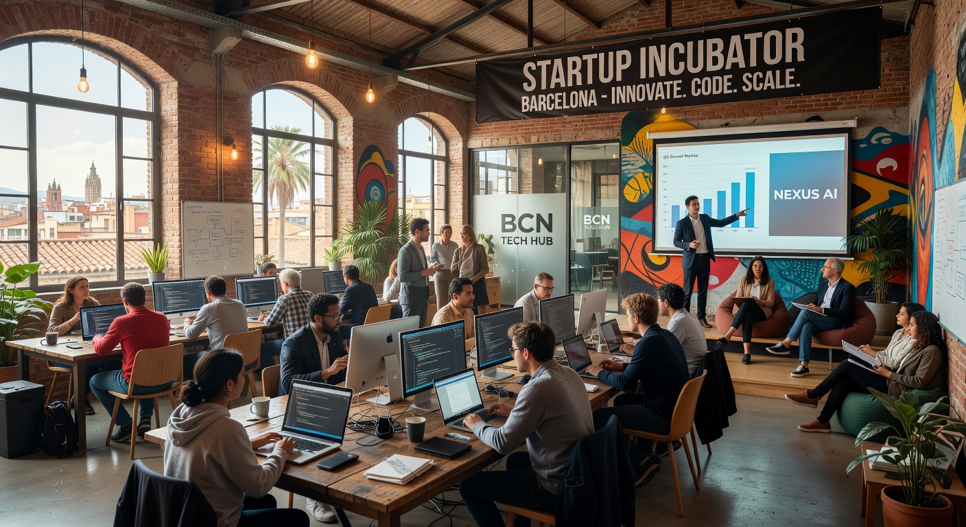 Incubadora de startups tecnológicas en Barcelona
