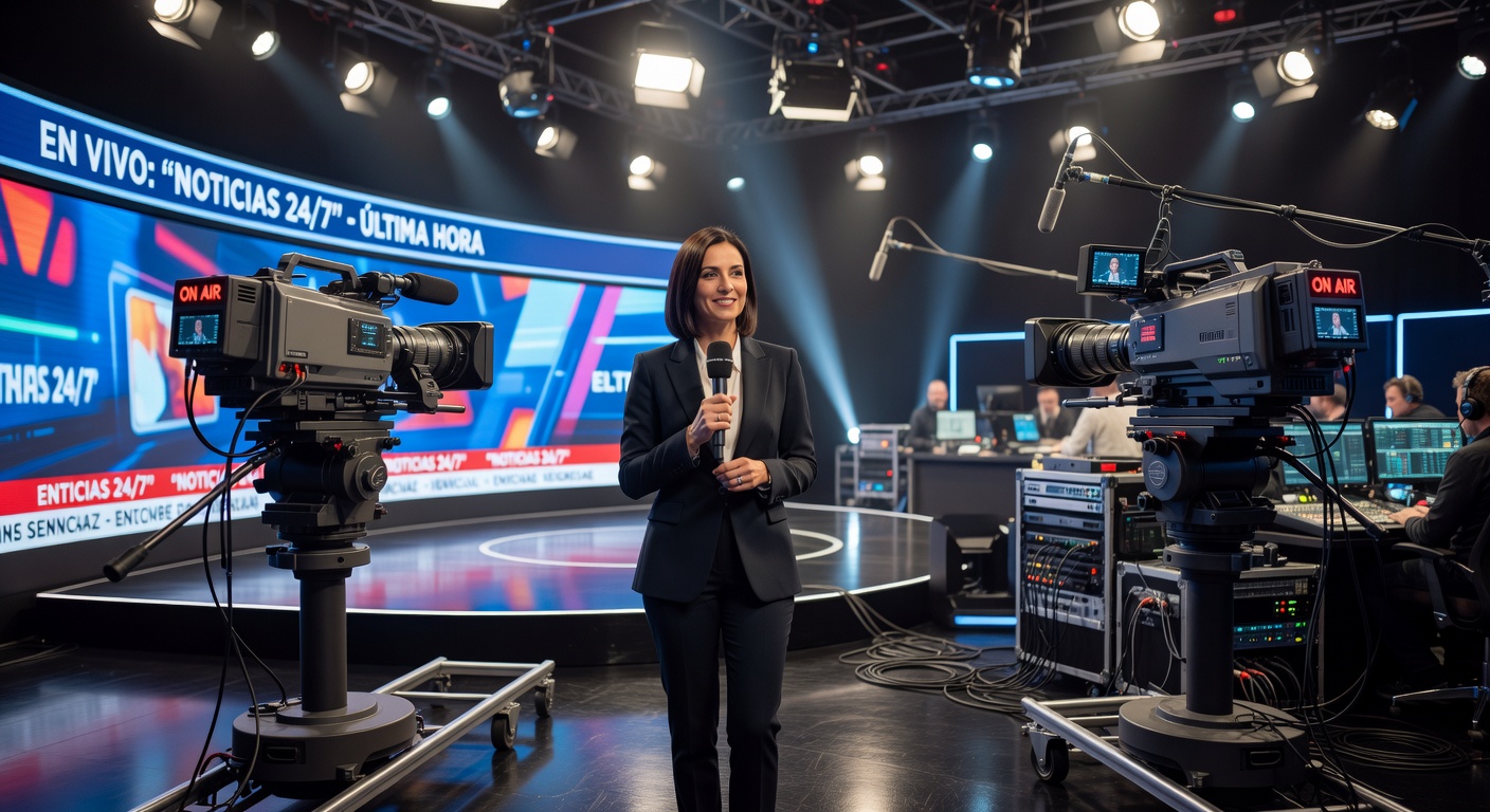 Estudio de televisión profesional en España